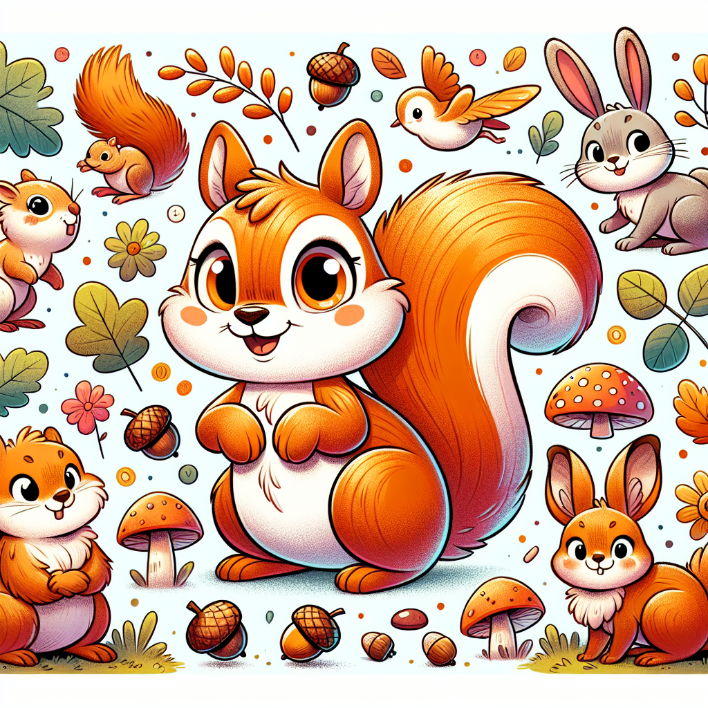 Counting with Sunny the Squirrel