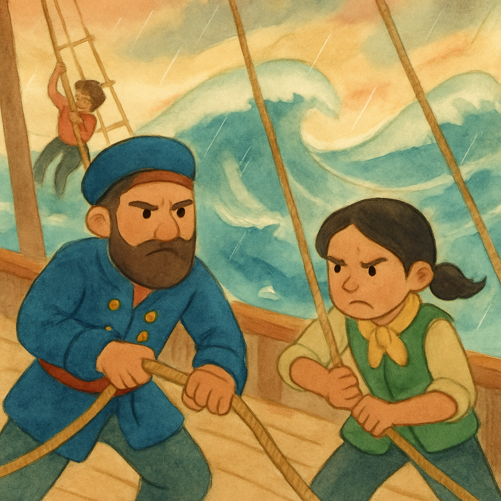 Characters: Sinbad, Mira, crew · 5