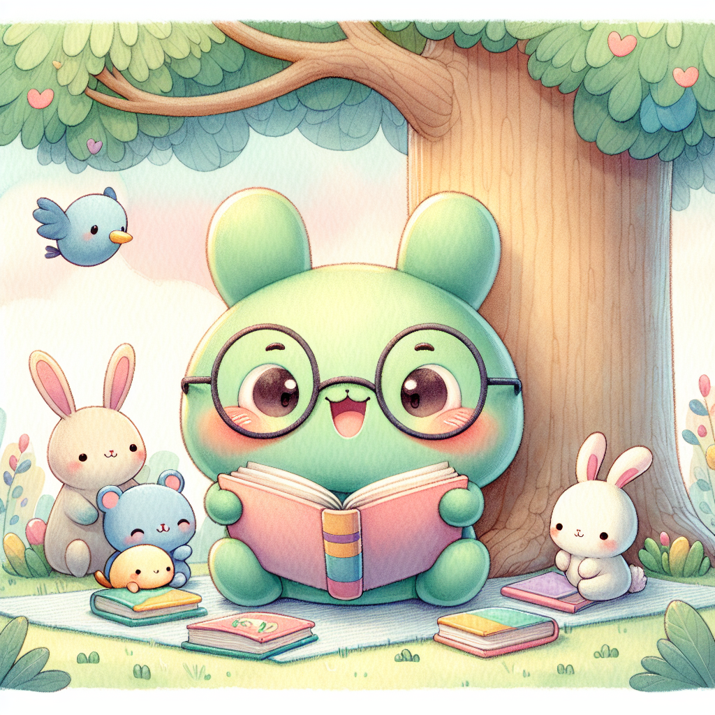 Little Bookworm and the Magic of Reading · 1