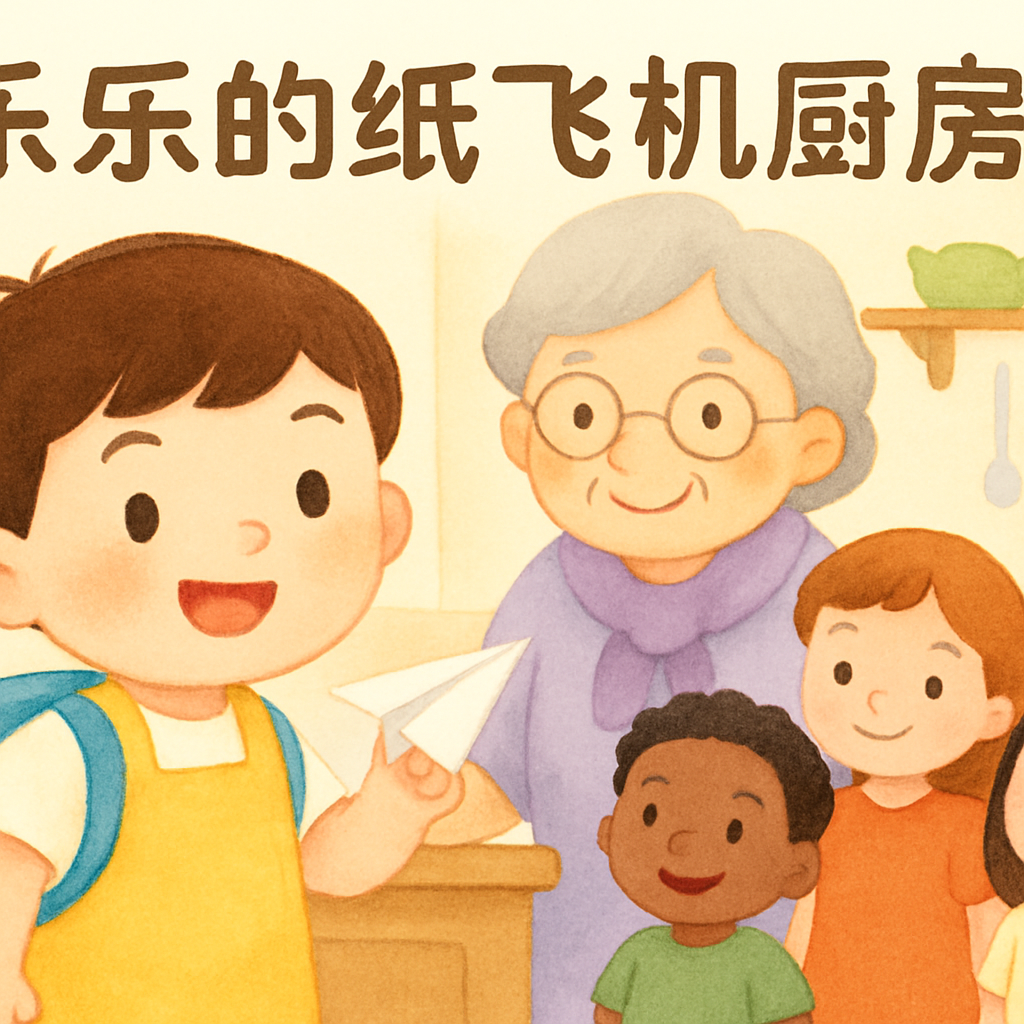 乐乐的纸飞机厨房