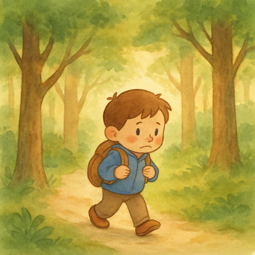 Takumi and the Forest Wolf · 2