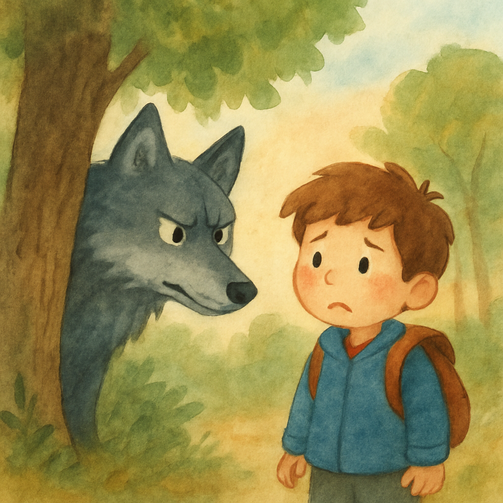 Takumi and the Forest Wolf · 4