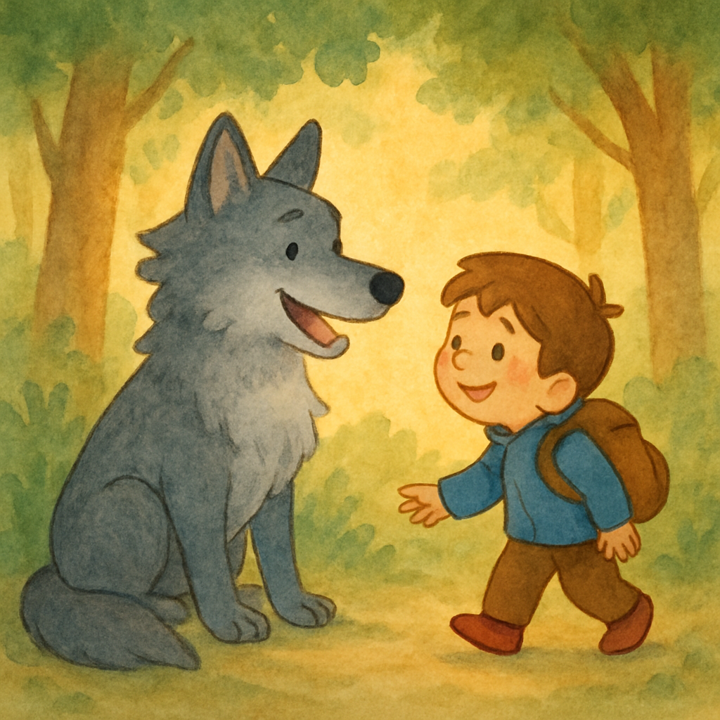 Takumi and the Forest Wolf · 5