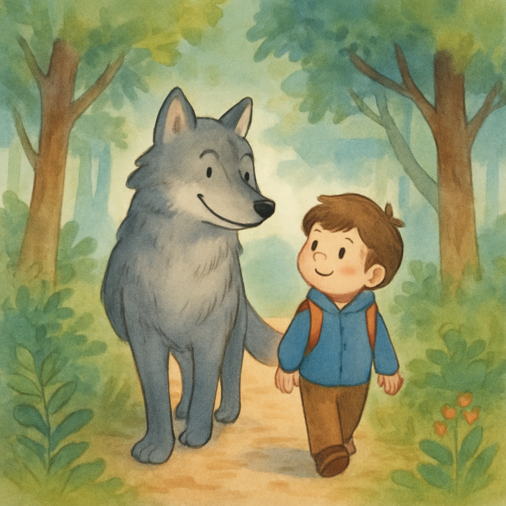 Takumi and the Forest Wolf · 6