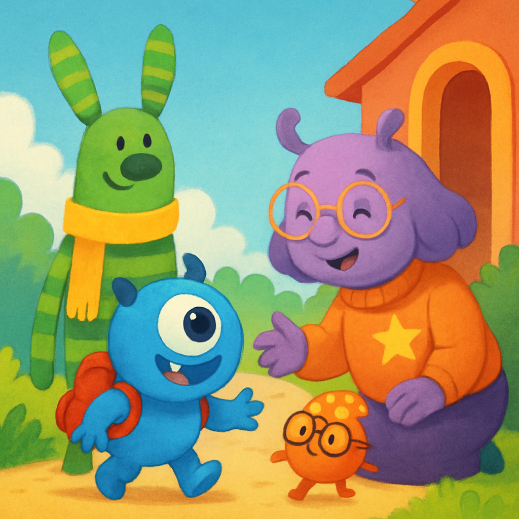 The First Day at Monster School