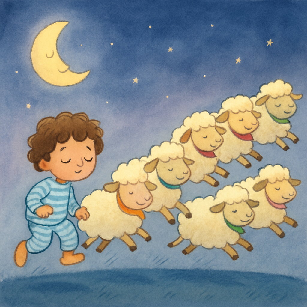 Milo Counts Sheep · 8