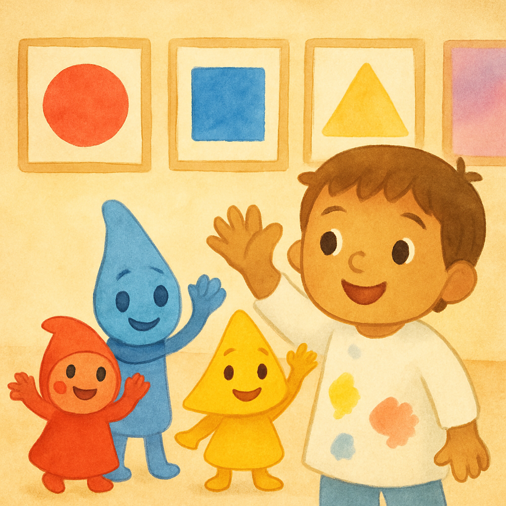 色の精たちが絵を教える · 10
