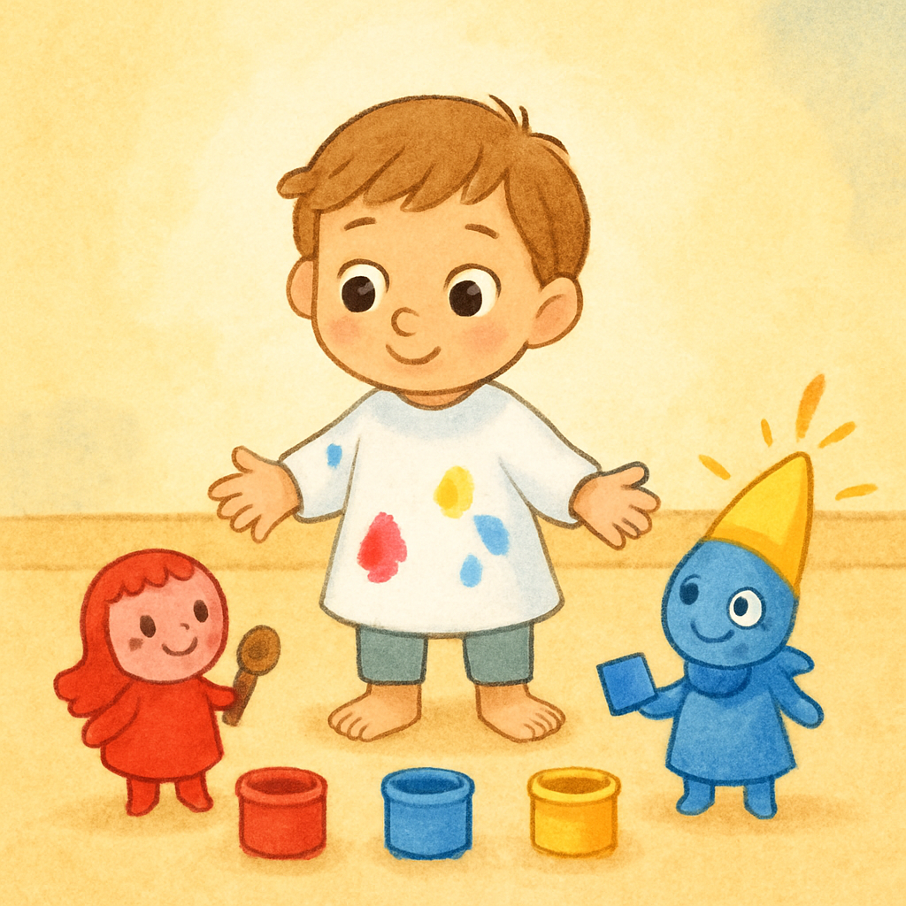 色の精たちが絵を教える · 5