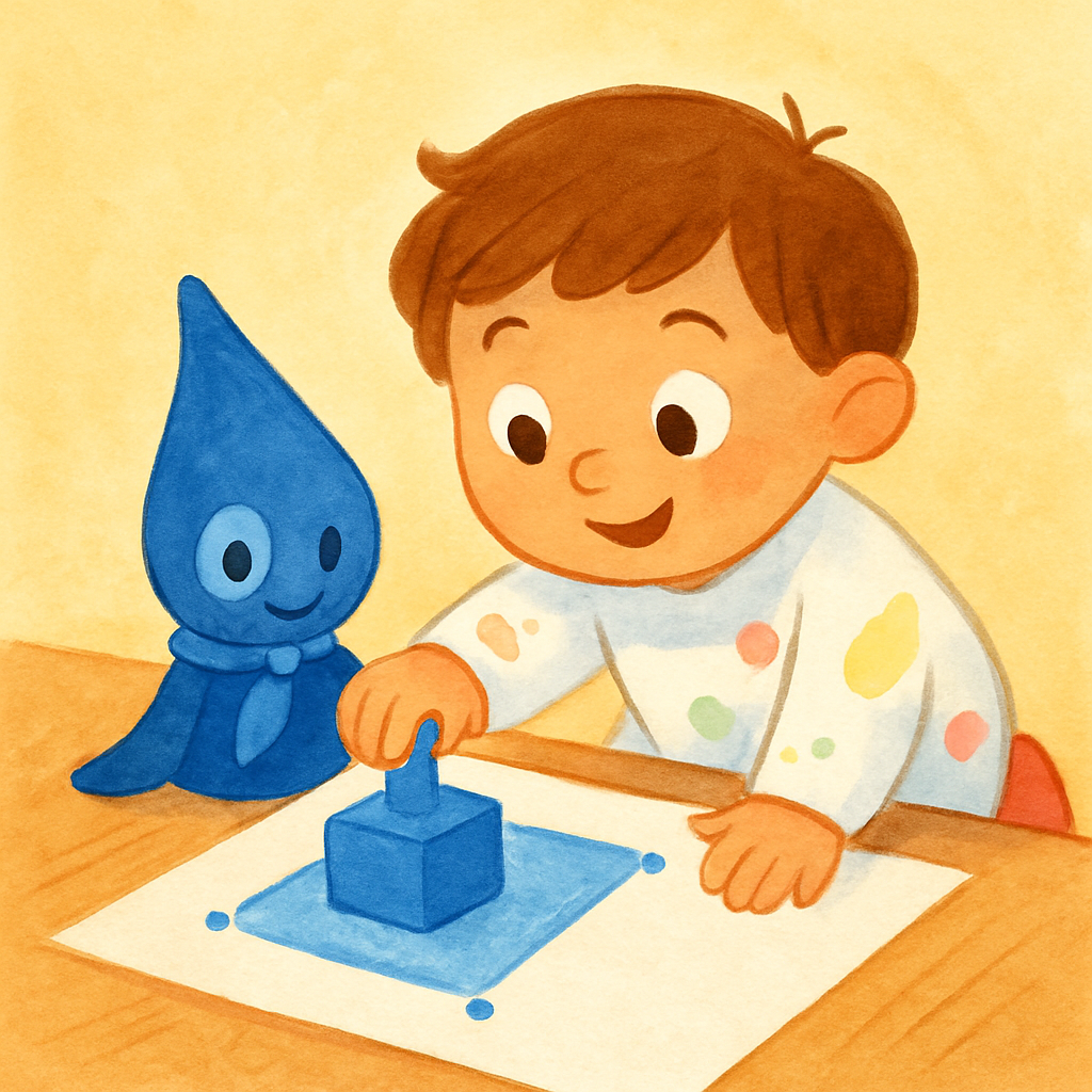 色の精たちが絵を教える · 7