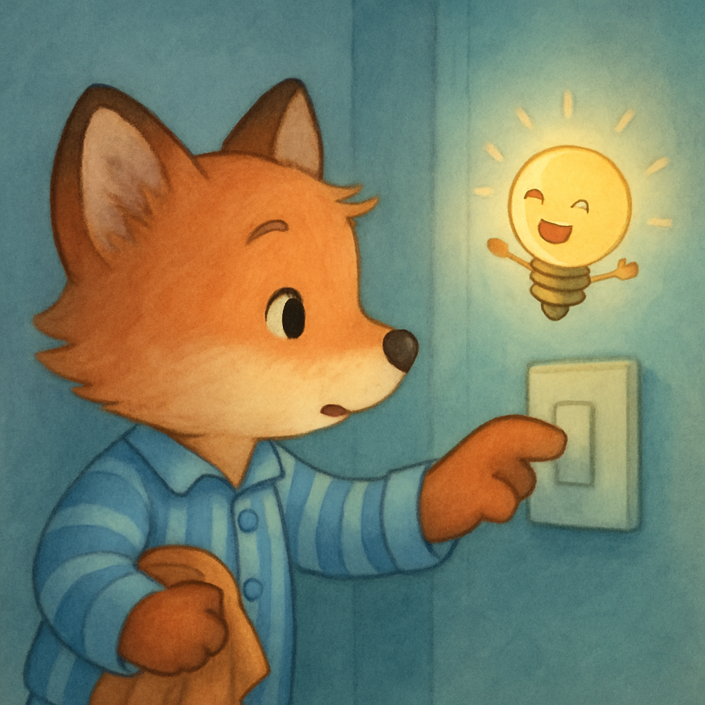 ミロが電気を消す · 5