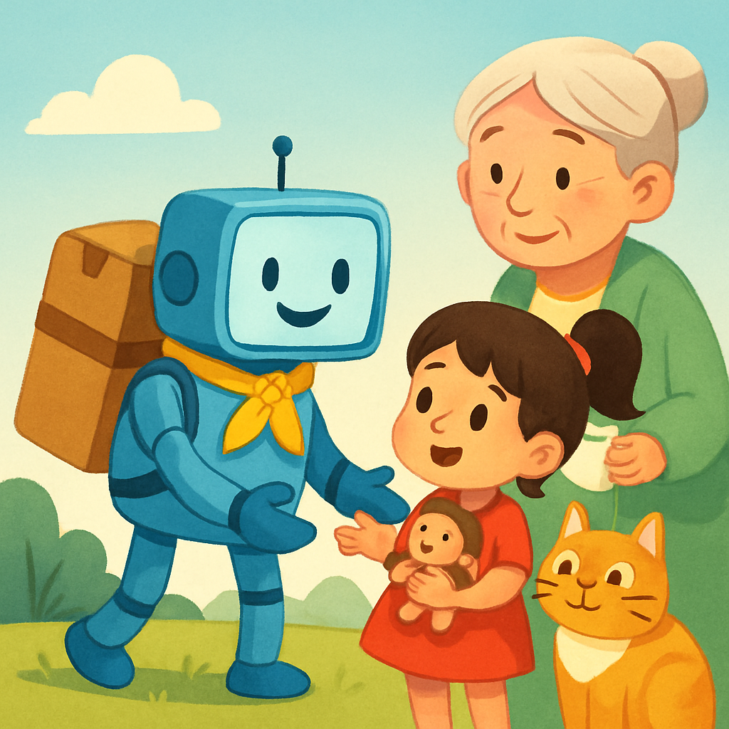 Robot Pengantar Kecil