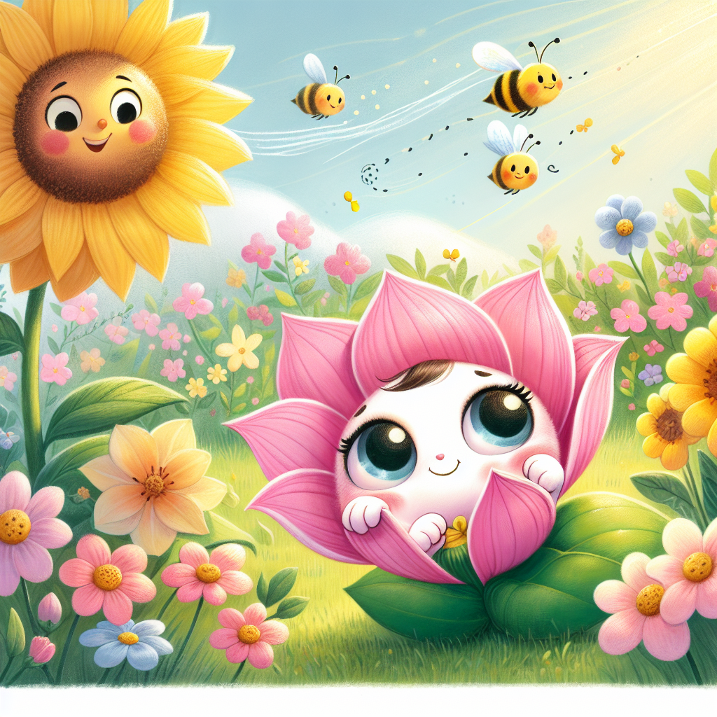 Shy Blossom Finds Her Shine · 2