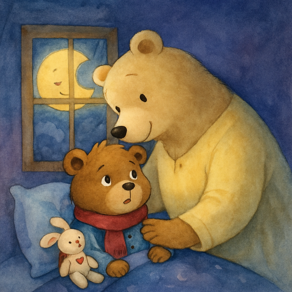 Little Bear's First Night Sleeping Alone