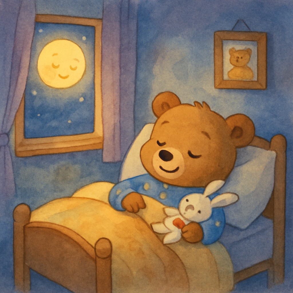 Little Bear's First Night Sleeping Alone · 1
