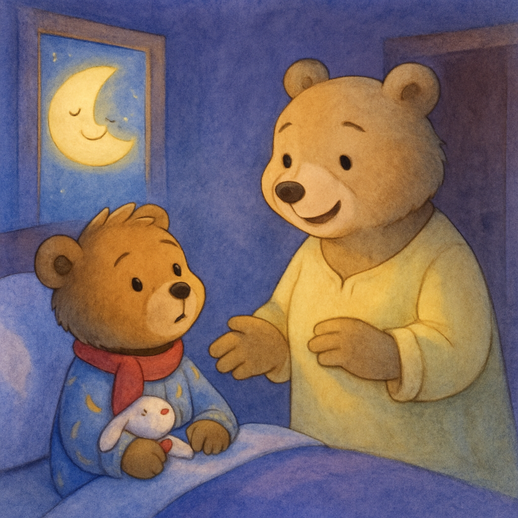 Little Bear's First Night Sleeping Alone · 5