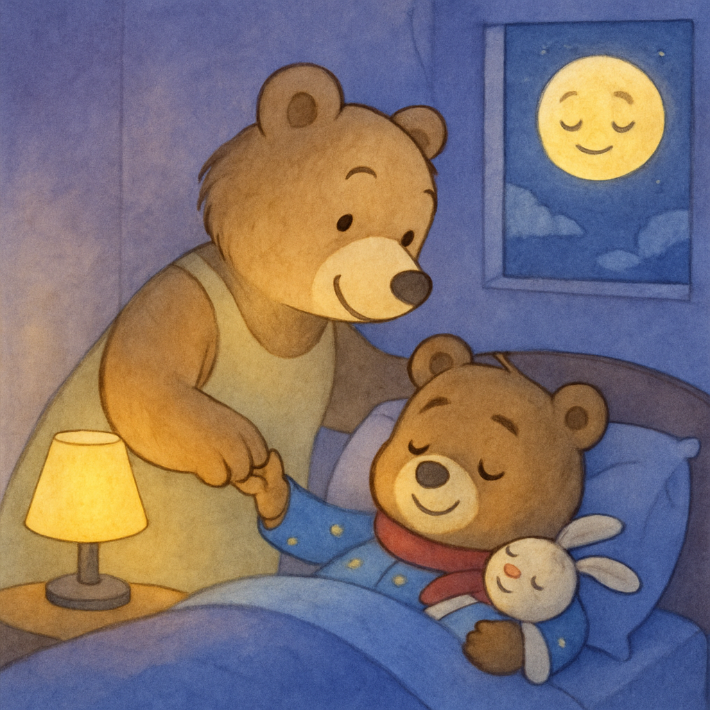 Little Bear's First Night Sleeping Alone · 7