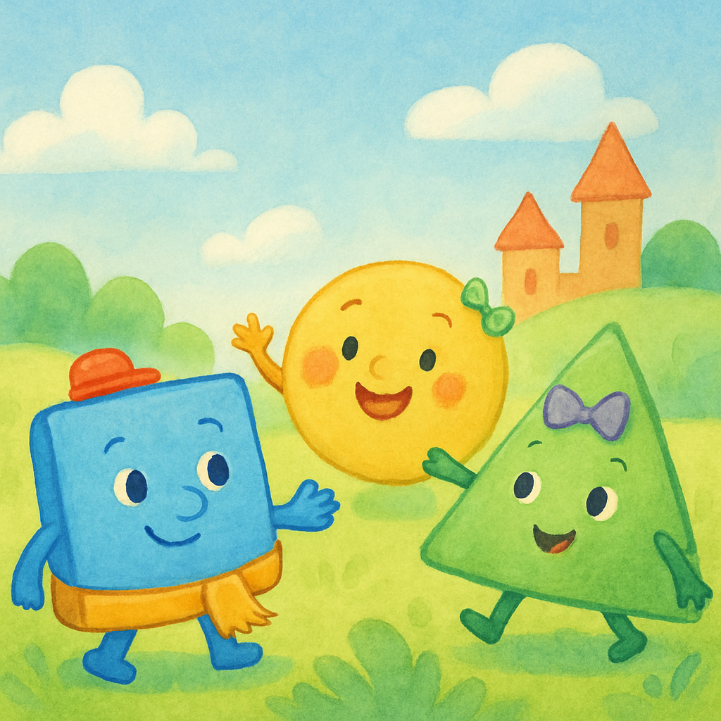 Shapes Kingdom: A Geometric Adventure (形状王国的几何冒险)