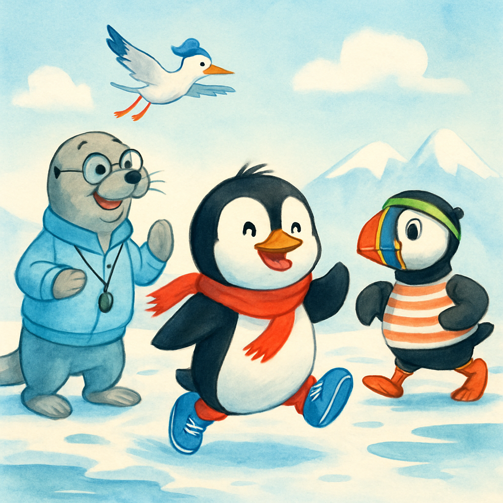 Pippin the Sporty Penguin