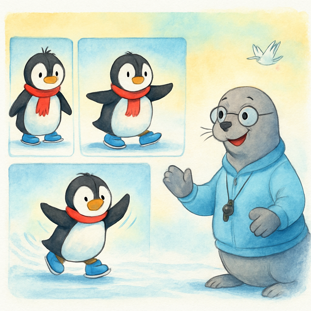 Pippin the Sporty Penguin · 8