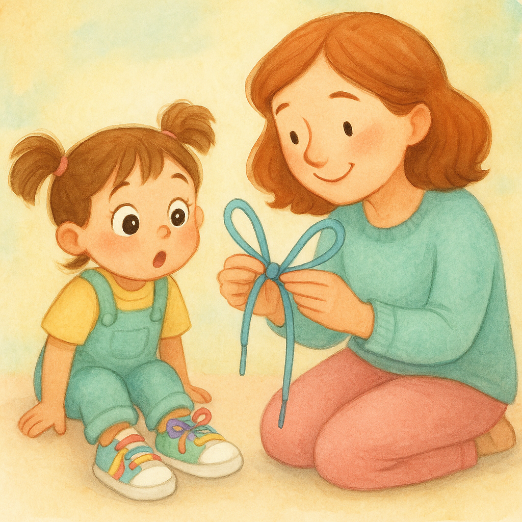 Lily Learns to Tie · 3