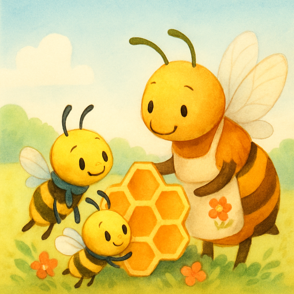 Bees Build a Sweet Home