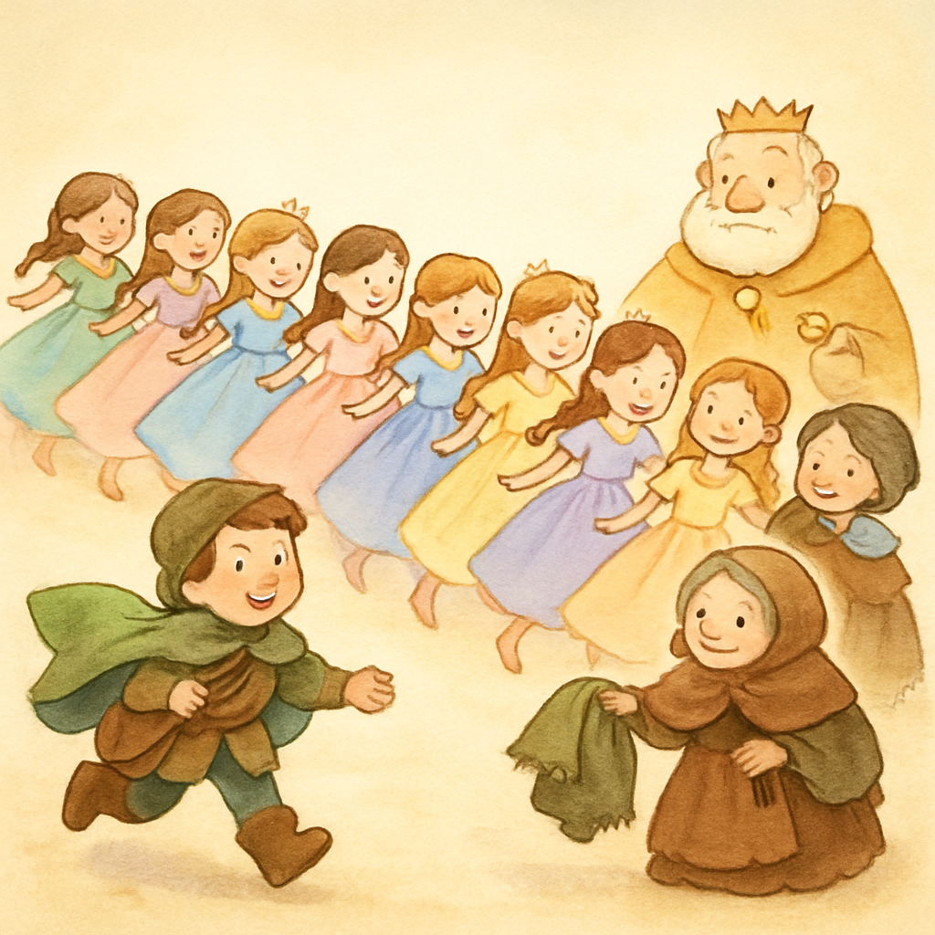 十二只跳舞的公主 (The Twelve Dancing Princesses)