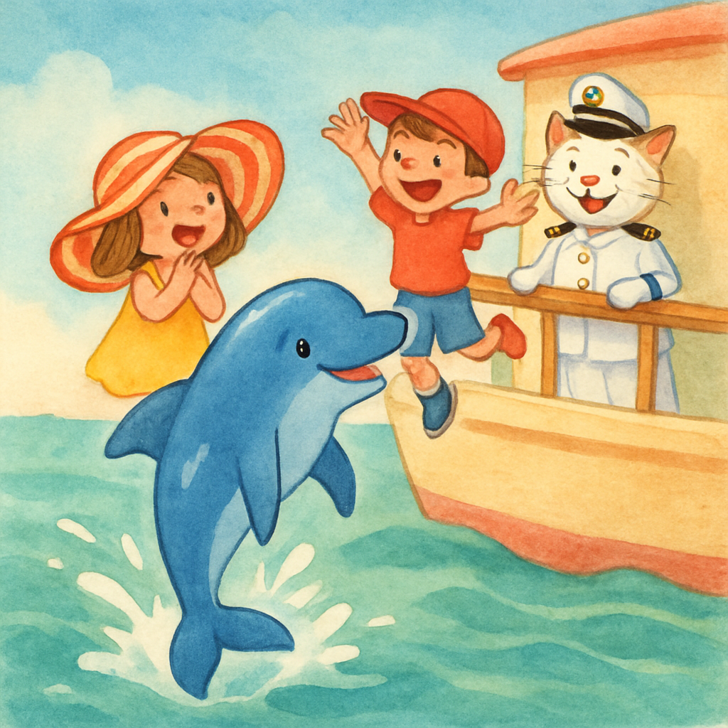 A splashy guest · 5