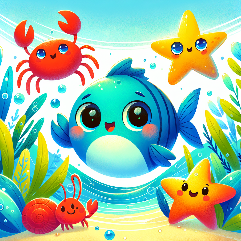 Little Fish Youyou Learns Colors
