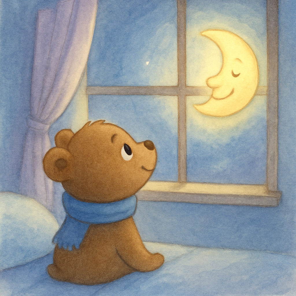 Little Bear's Moon Hug · 2