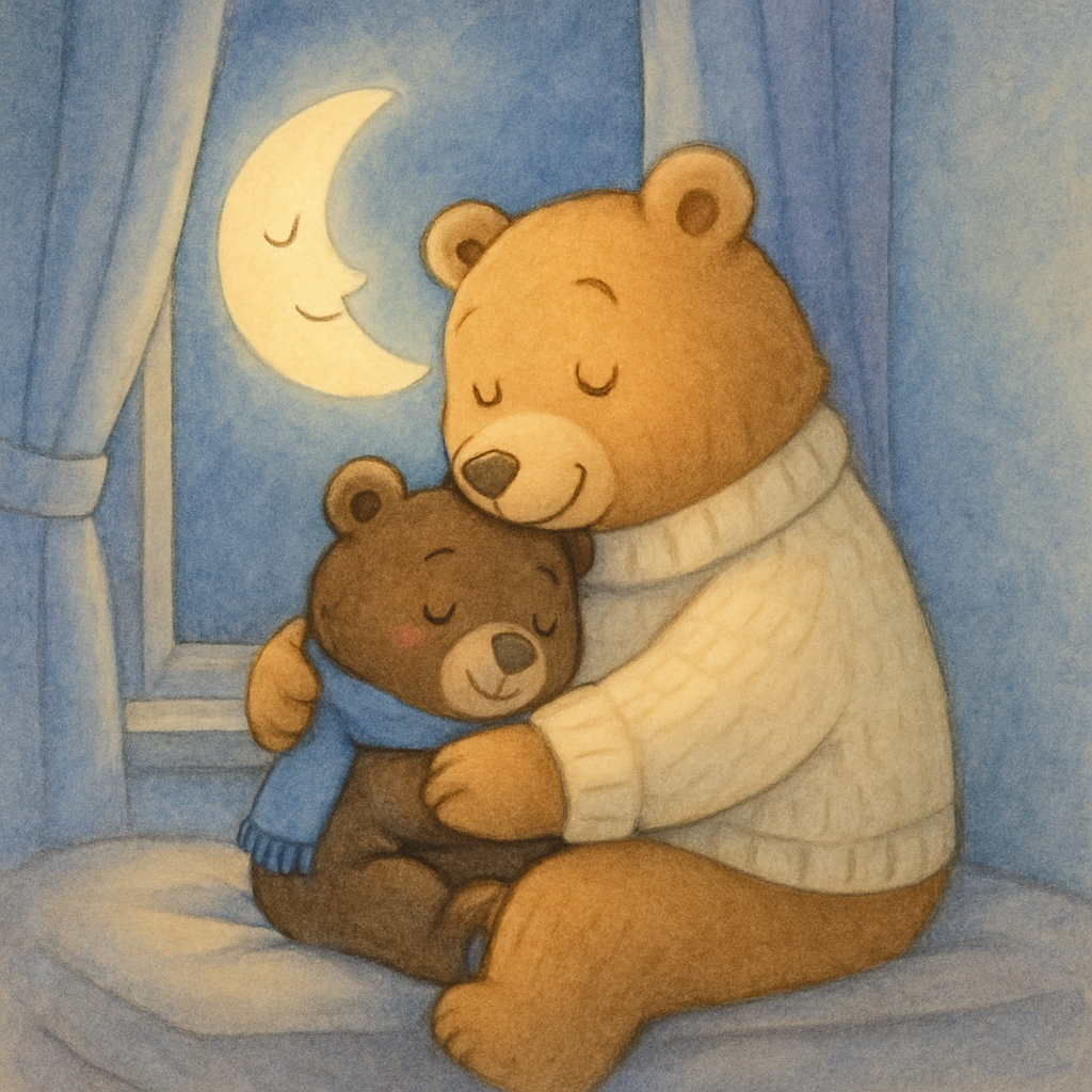 Little Bear's Moon Hug · 5
