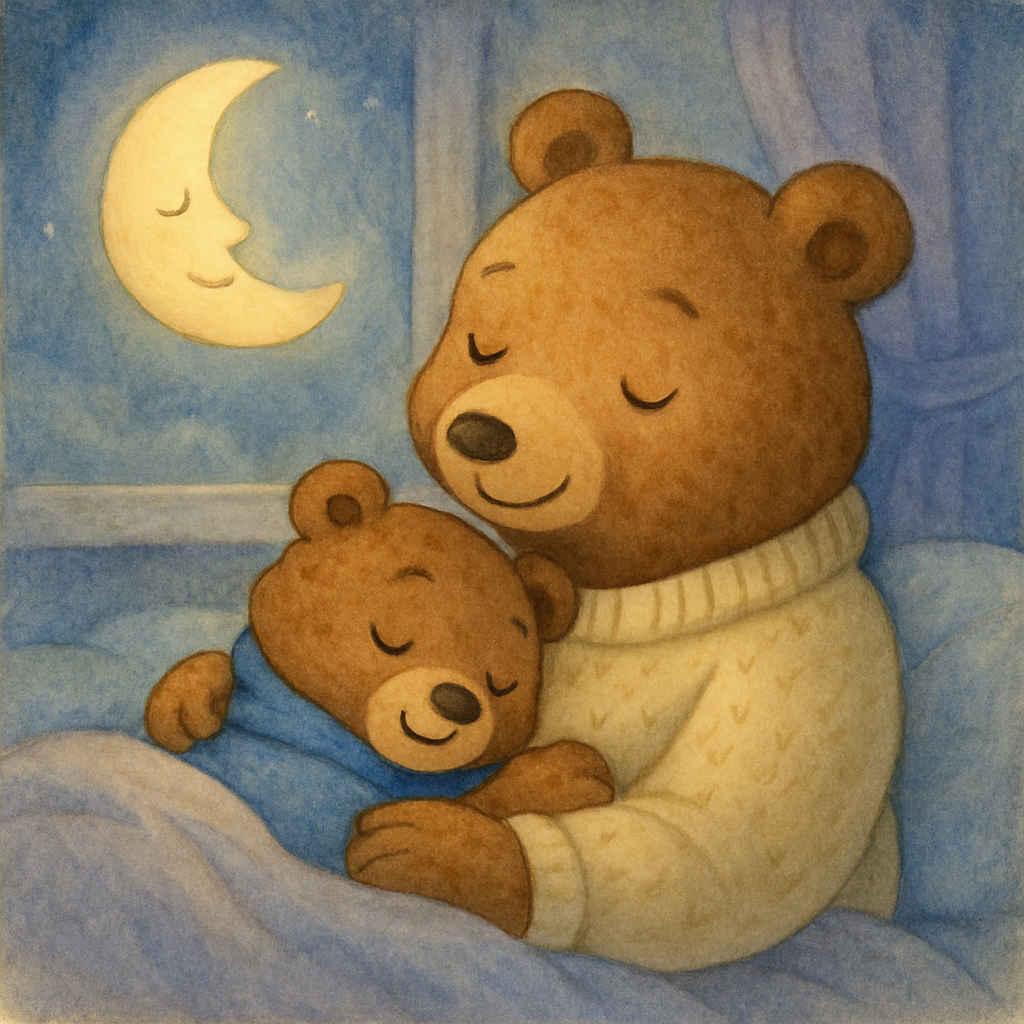 Little Bear's Moon Hug · 8