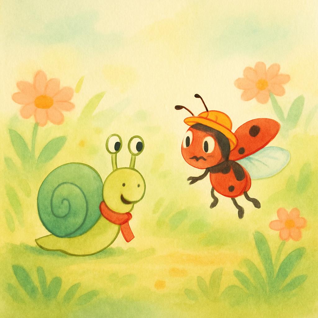 Manman the Little Snail's Slow and Steady Journey · 2