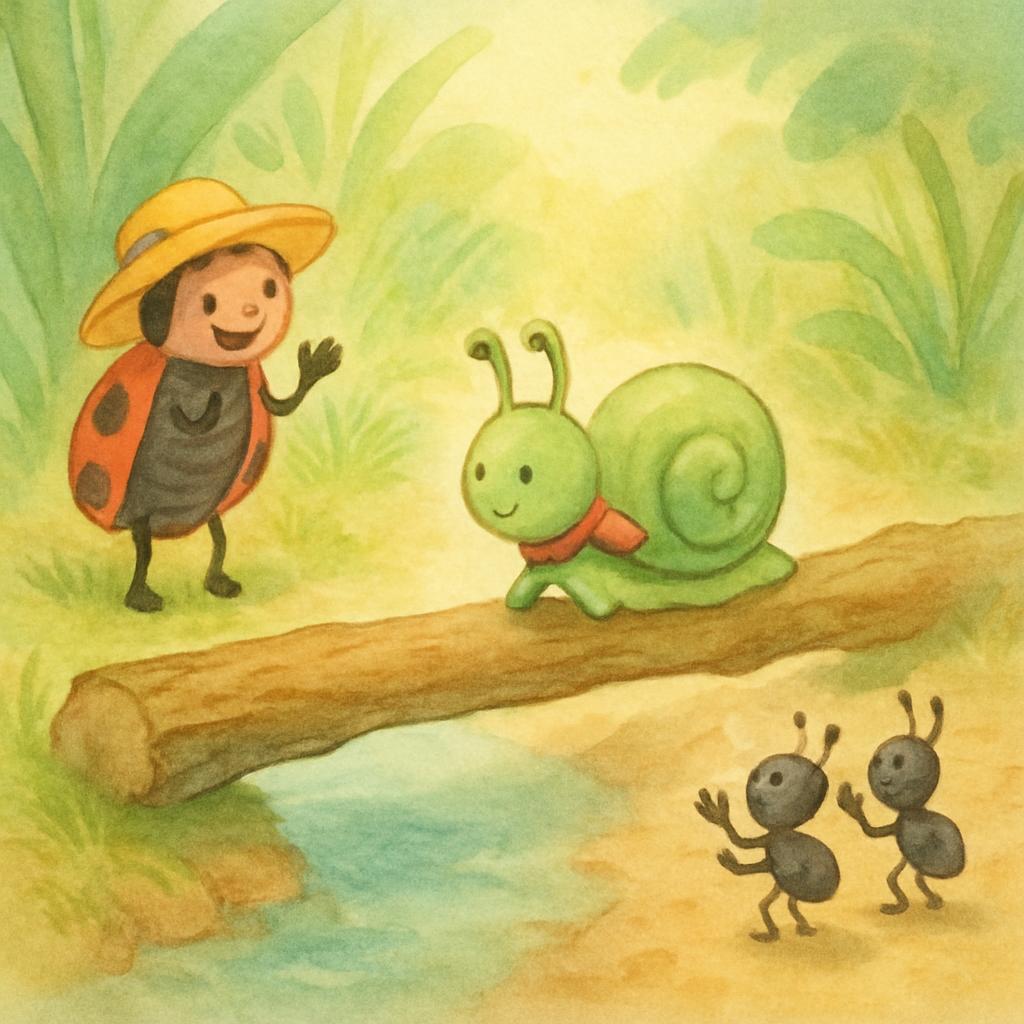 Manman the Little Snail's Slow and Steady Journey · 3