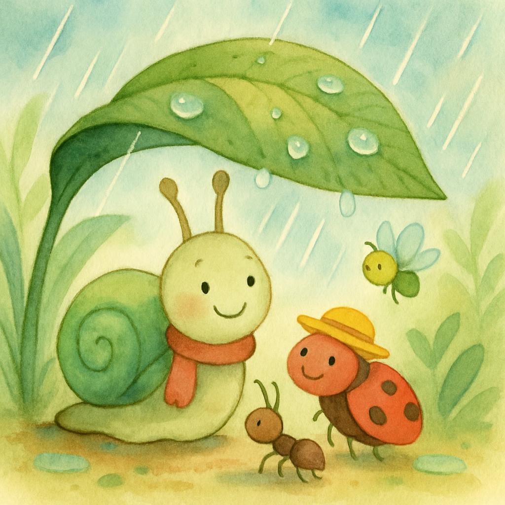 Manman the Little Snail's Slow and Steady Journey · 4