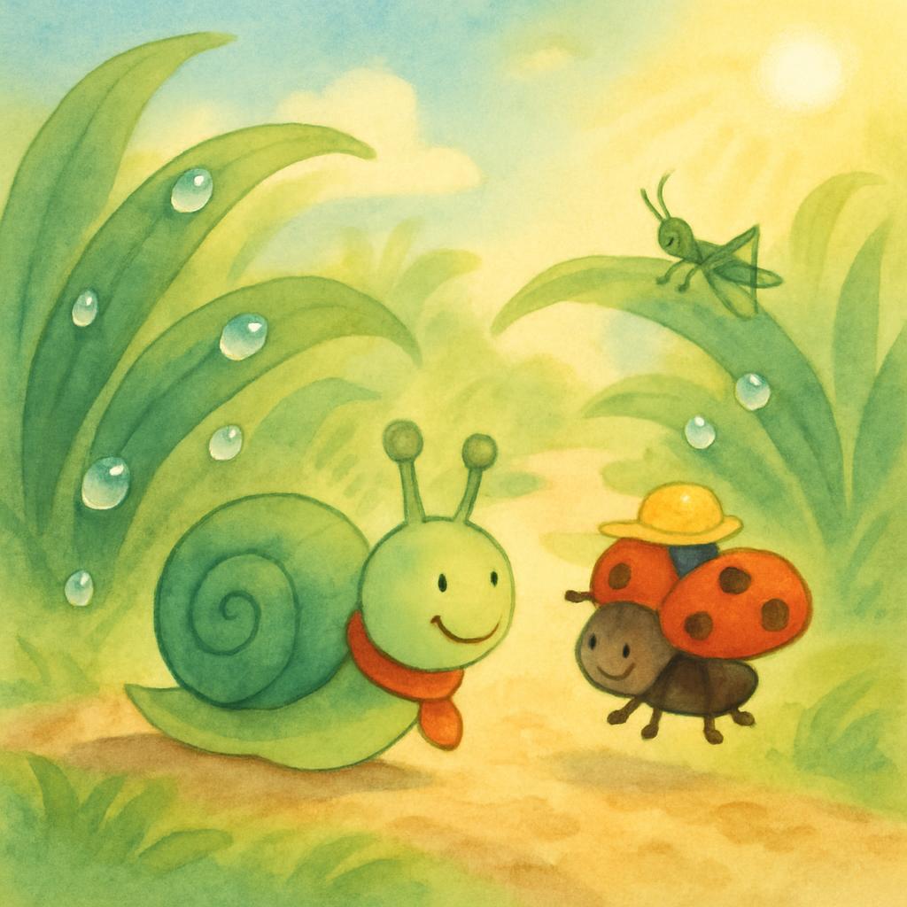Manman the Little Snail's Slow and Steady Journey · 5