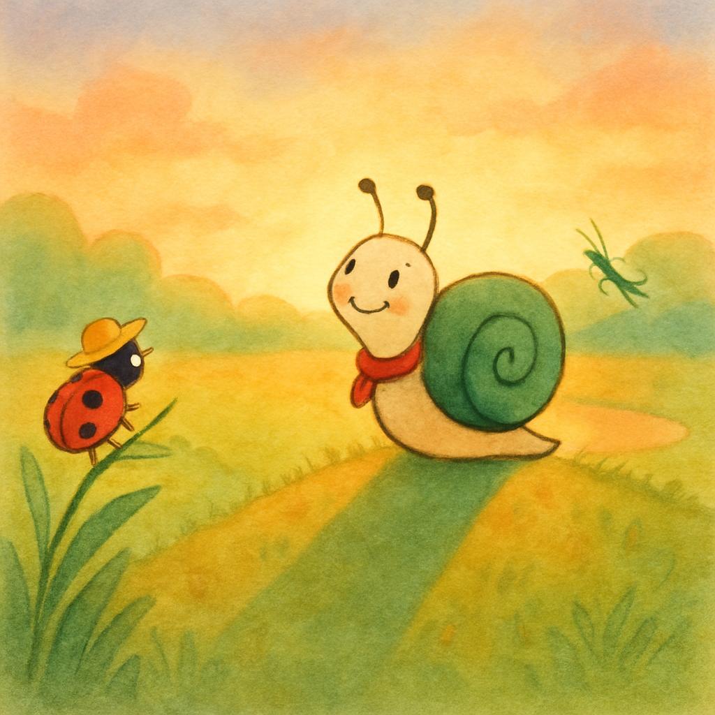 Manman the Little Snail's Slow and Steady Journey · 7