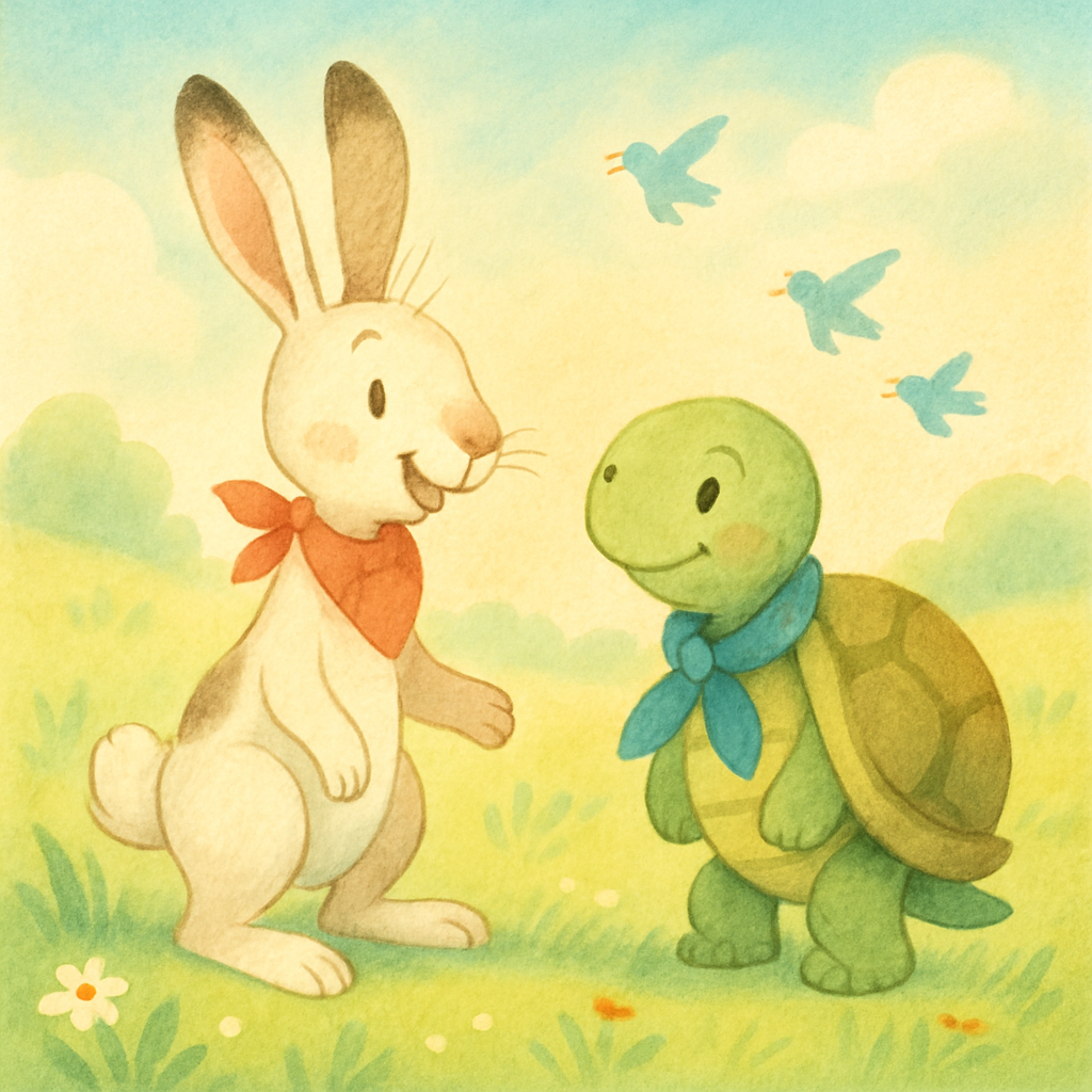 Slow and Steady: The Tortoise and the Hare · 1