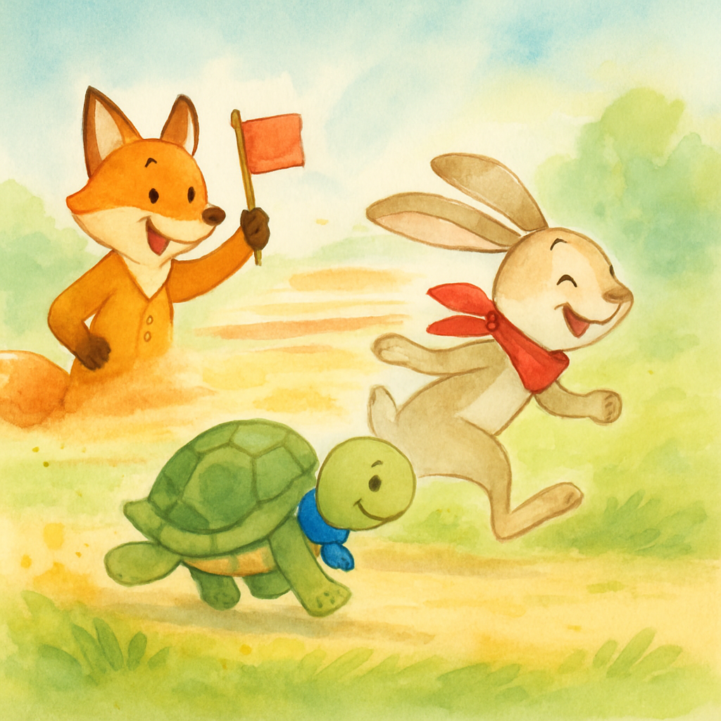 Slow and Steady: The Tortoise and the Hare · 5