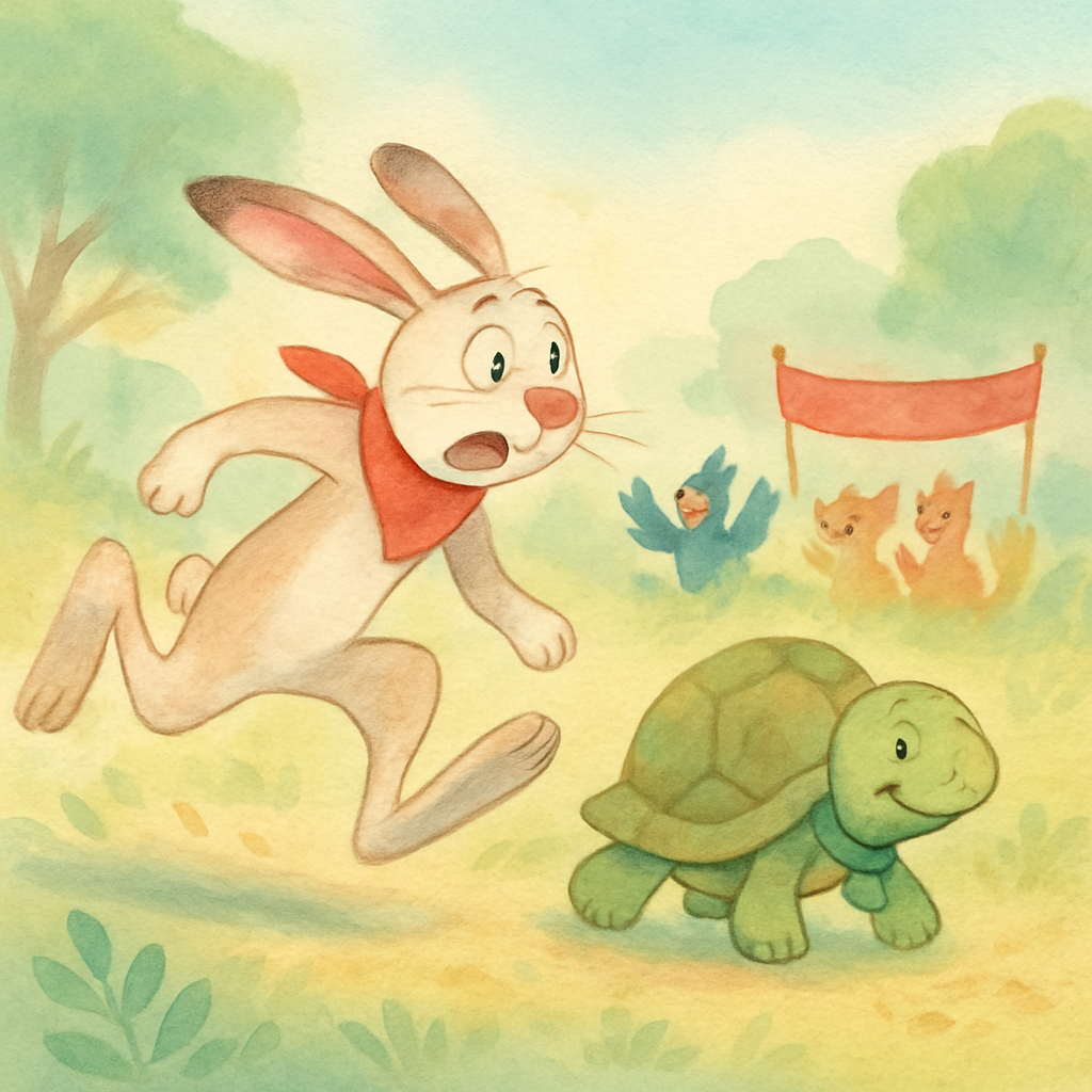 Slow and Steady: The Tortoise and the Hare · 8