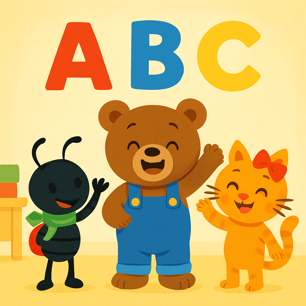 Hello ABC with Abby, Benny, and Coco · 1