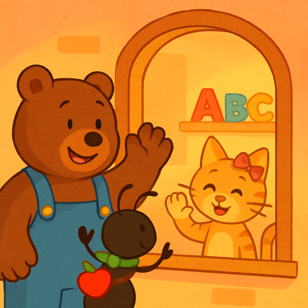 Hello ABC with Abby, Benny, and Coco · 6