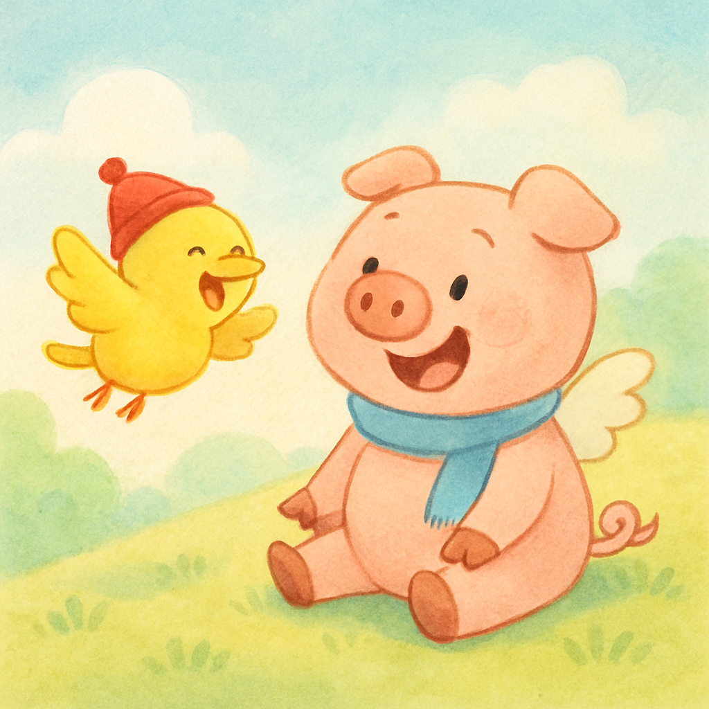Characters: Pipi, Mimi the little bird · 3
