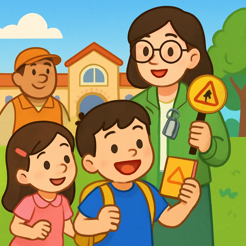 Xiao Ming the Campus Safety Champion