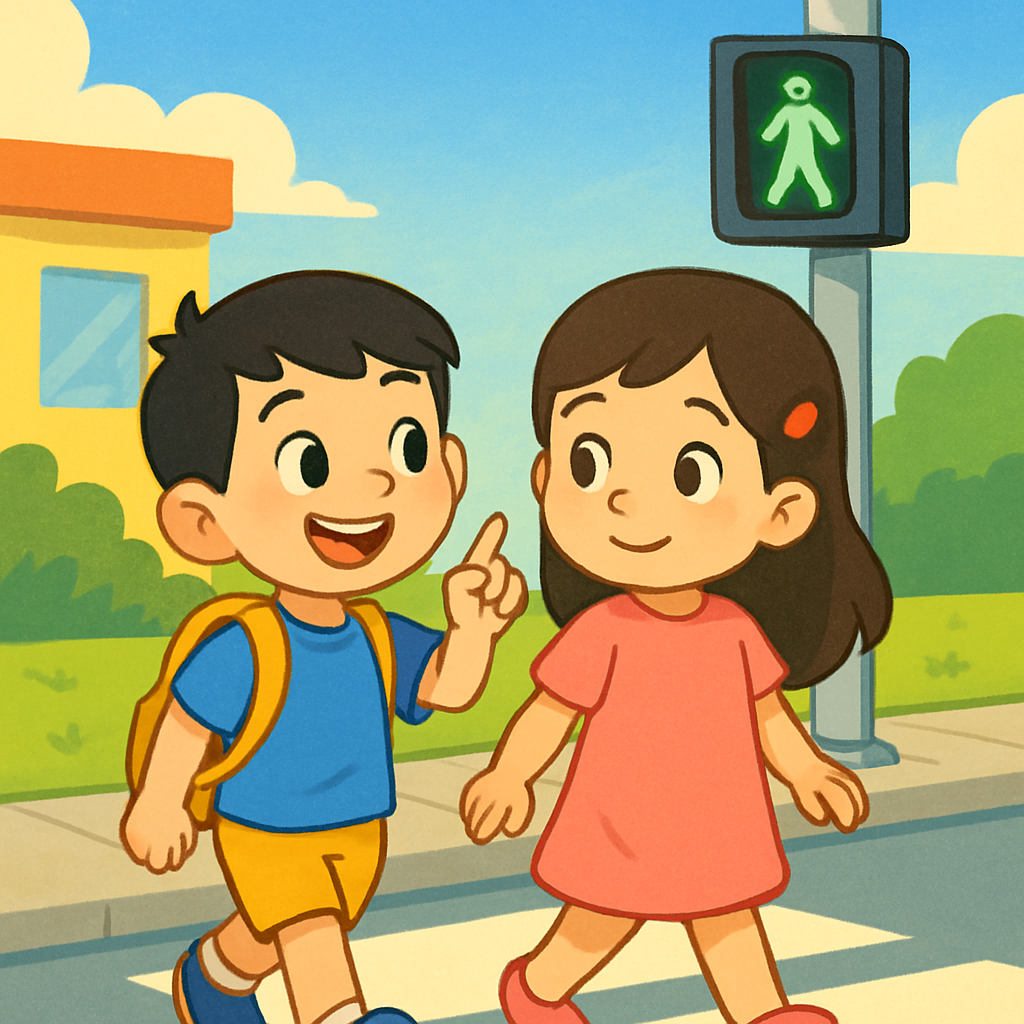 Xiao Ming the Campus Safety Champion · 2