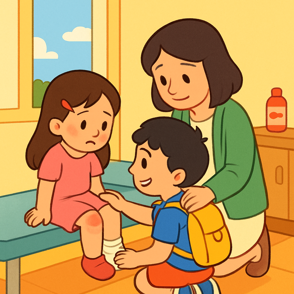 Xiao Ming the Campus Safety Champion · 7