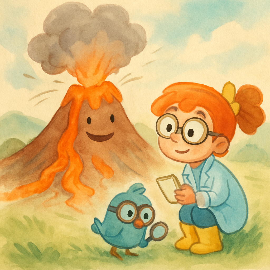 How a Volcano Erupts · 5