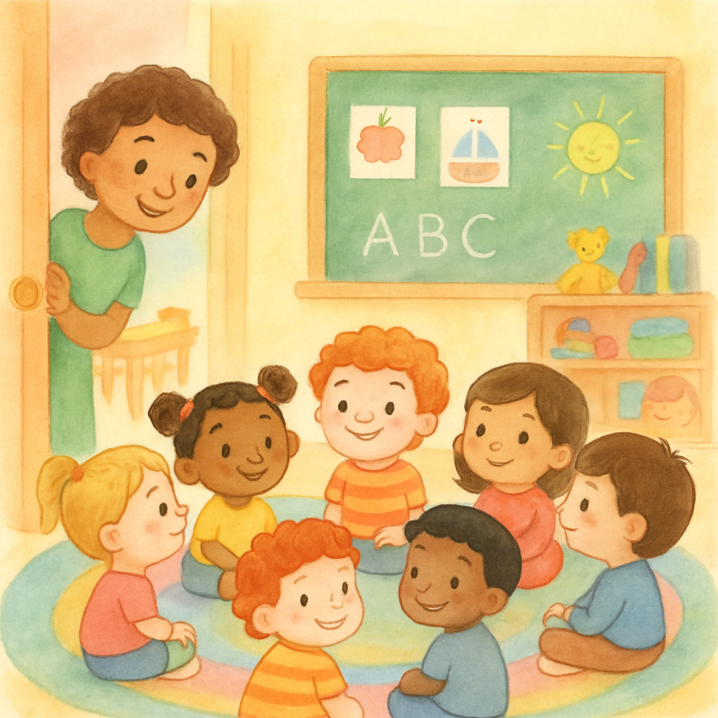Miss Olive's First Lesson · 1