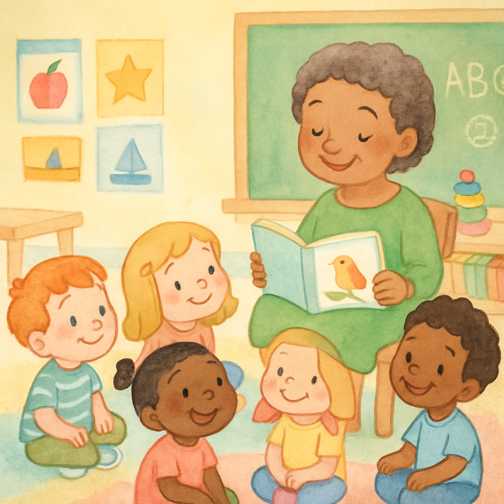 Miss Olive's First Lesson · 6