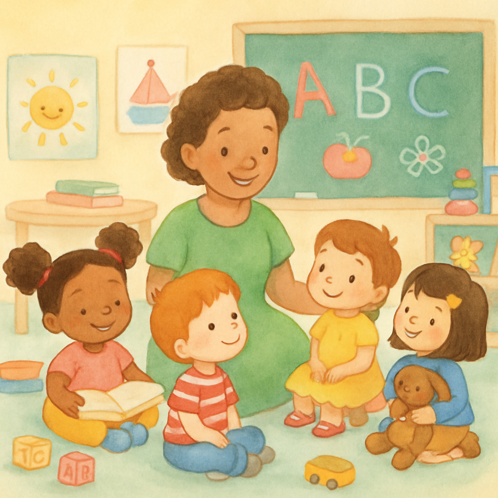 Miss Olive's First Lesson · 8