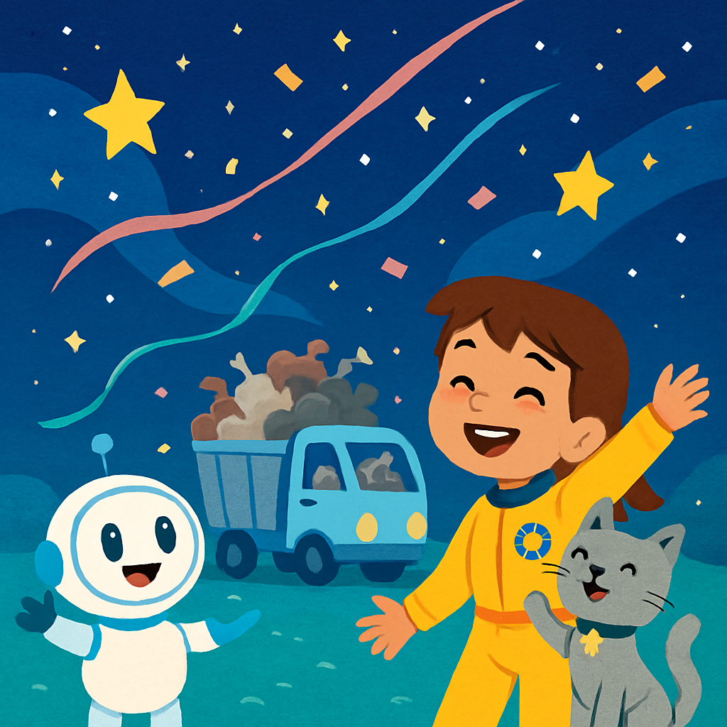 Pon the Space Trash Collector · 8